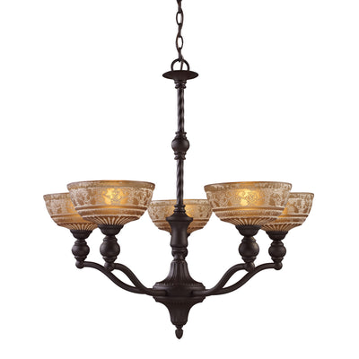 ELK Home - 66197-5 - Five Light Chandelier - Norwich - Oiled Bronze