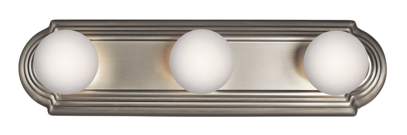 Kichler - 5003NI - Three Light Linear Bath - No Family - Brushed Nickel