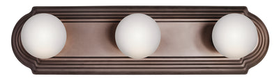 Kichler - 5003TZ - Three Light Linear Bath - No Family - Tannery Bronze