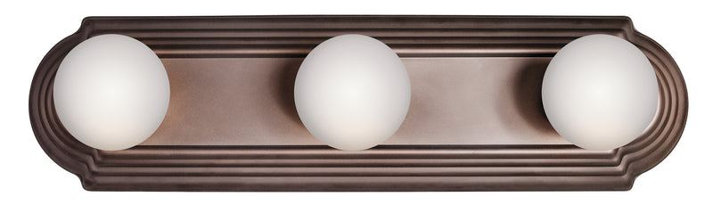 Kichler - 5003TZ - Three Light Linear Bath - No Family - Tannery Bronze