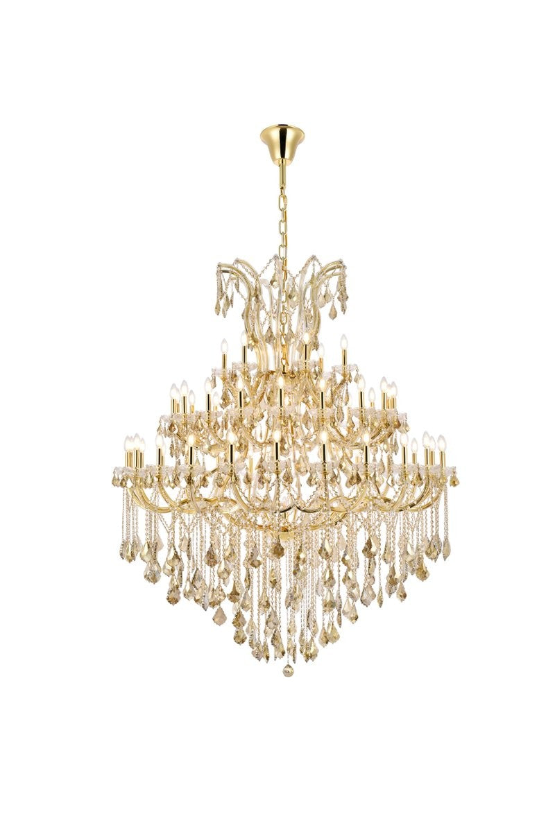 Elegant Lighting - 2800G60G-GT/RC - 49 Light Chandelier - Maria Theresa - Gold