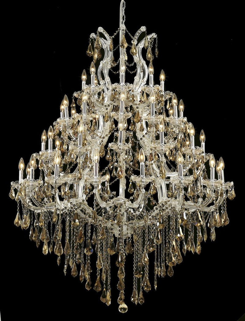 Elegant Lighting - 2801G46C-GT/RC - 49 Light Chandelier - Maria Theresa - Chrome