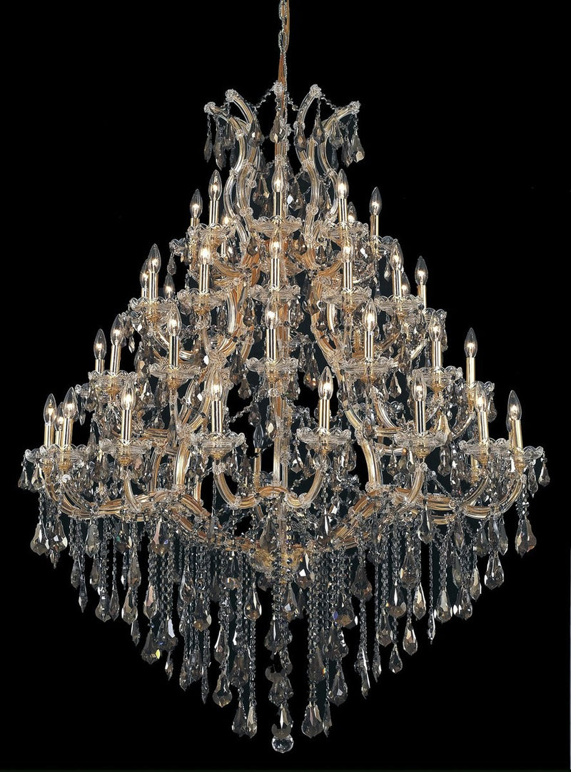 Elegant Lighting - 2801G46G-GT/RC - 49 Light Chandelier - Maria Theresa - Gold