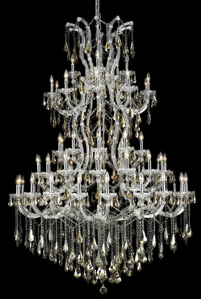 Elegant Lighting - 2801G54C-GT/RC - 61 Light Chandelier - Maria Theresa - Chrome