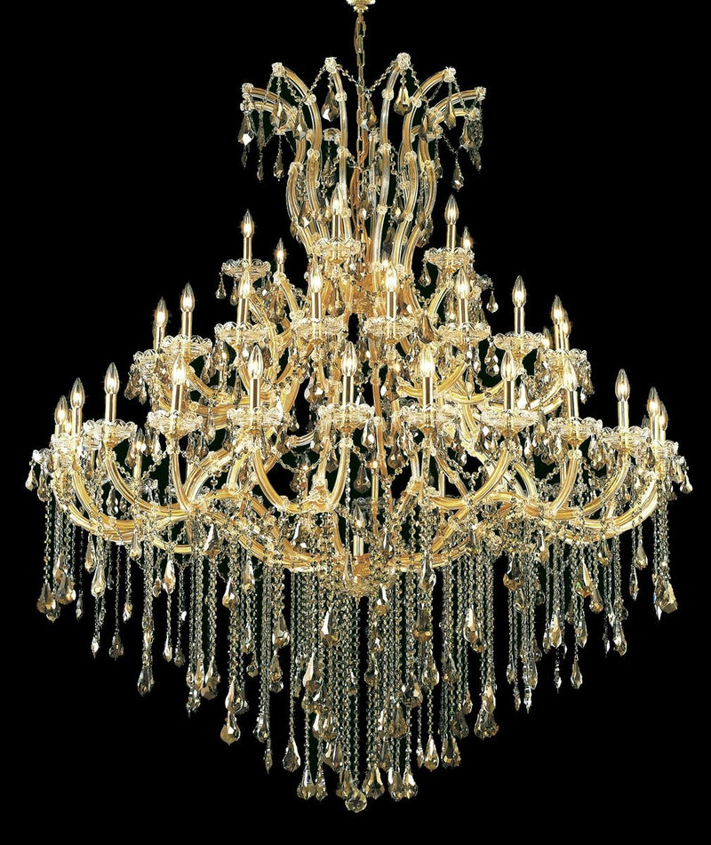 Elegant Lighting - 2801G60G-GT/RC - 49 Light Chandelier - Maria Theresa - Gold