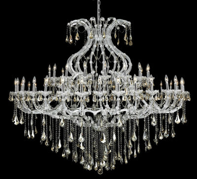 Elegant Lighting - 2801G72C-GT/RC - 49 Light Chandelier - Maria Theresa - Chrome