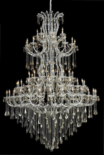 Elegant Lighting - 2801G96C-GT/RC - 85 Light Chandelier - Maria Theresa - Chrome