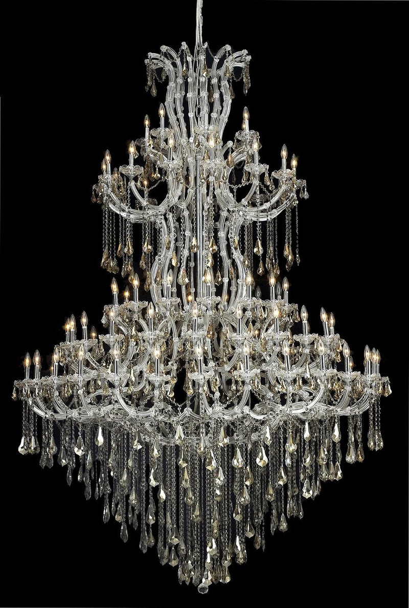 Elegant Lighting - 2801G96C-GT/RC - 85 Light Chandelier - Maria Theresa - Chrome