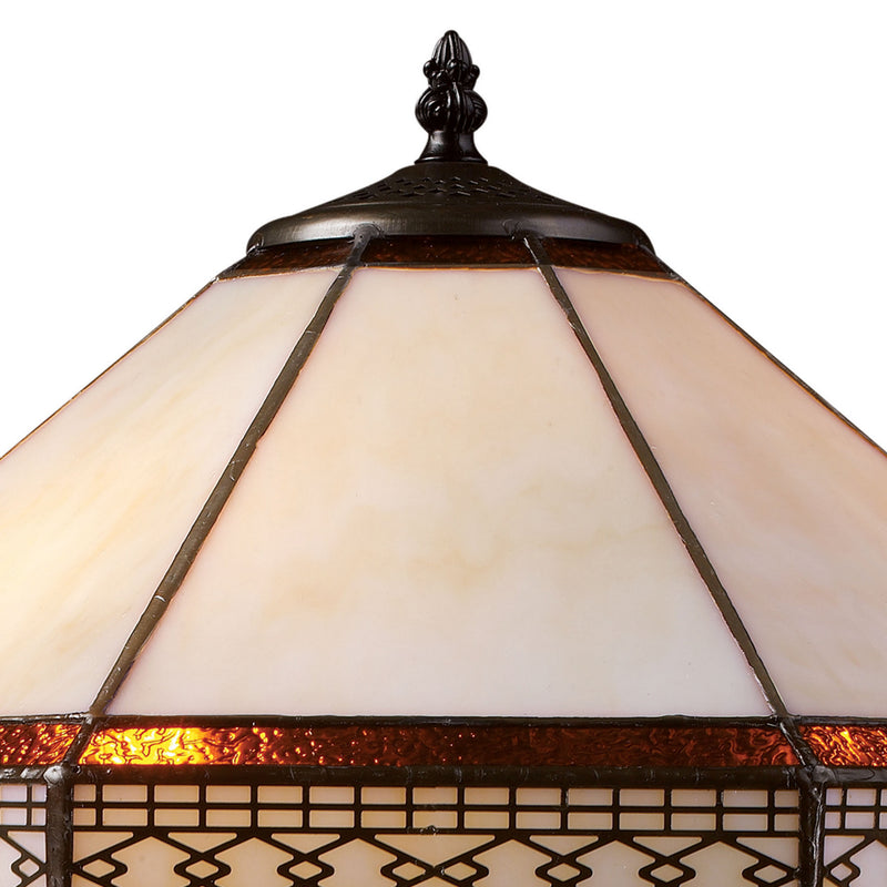 Stone Filigree Table Lamp