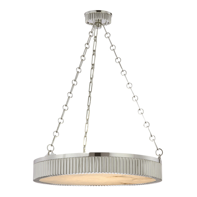 Hudson Valley - 522-PN - Five Light Pendant - Lynden - Polished Nickel