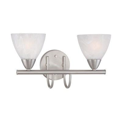 ELK Home - 190016117 - Two Light Vanity - Tia - Matte Nickel