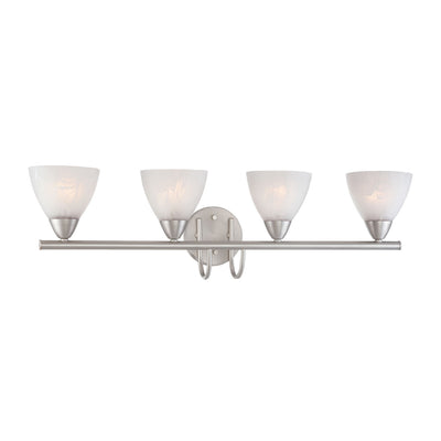 ELK Home - 190018117 - Four Light Vanity - Tia - Matte Nickel