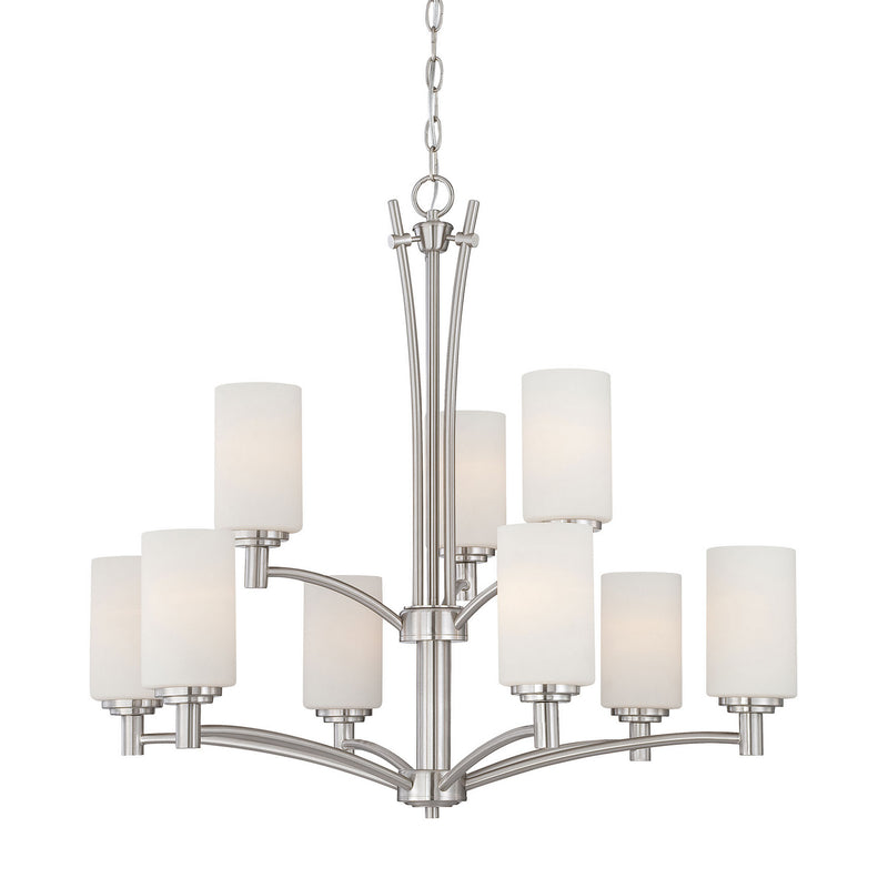 ELK Home - 190042217 - Nine Light Chandelier - Pittman - Brushed Nickel