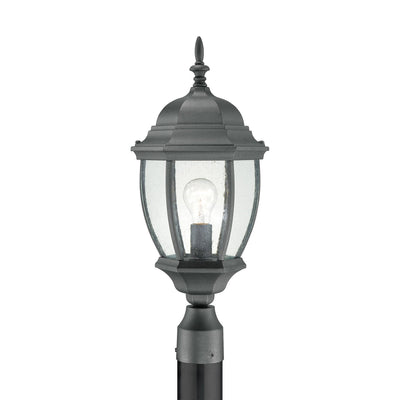 ELK Home - SL90107 - One Light Outdoor Post Mount - Covington - Black