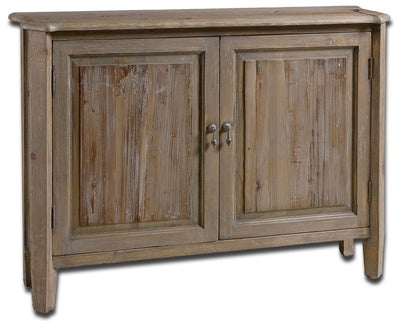 Uttermost - 24244 - Console Cabinet - Altair - Stony Gray Wash