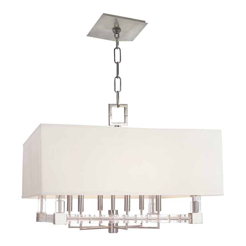 Hudson Valley - 7126-PN - Six Light Chandelier - Alpine - Polished Nickel