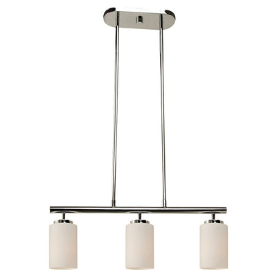 Generation Lighting - 66160-05 - Three Light Island Pendant - Oslo - Chrome