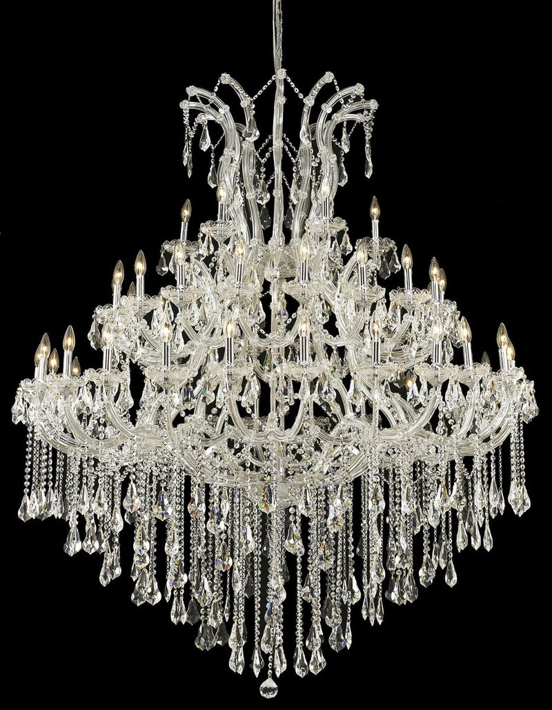 Elegant Lighting - 2801G60C/RC - 49 Light Chandelier - Maria Theresa - Chrome