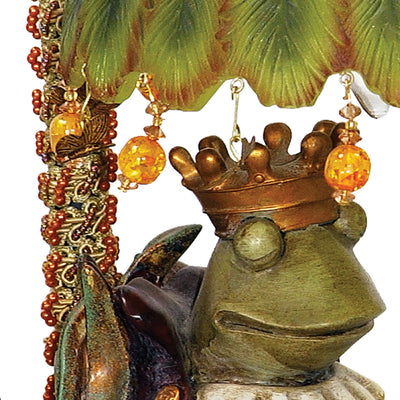 Sleeping King Frog Table Lamp