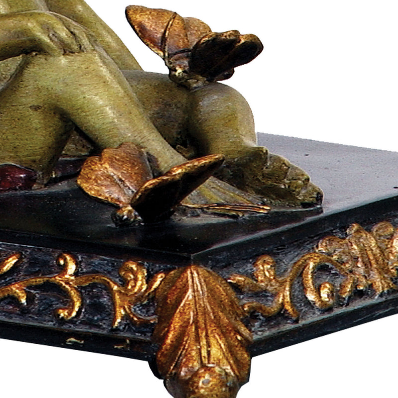 Sleeping King Frog Table Lamp