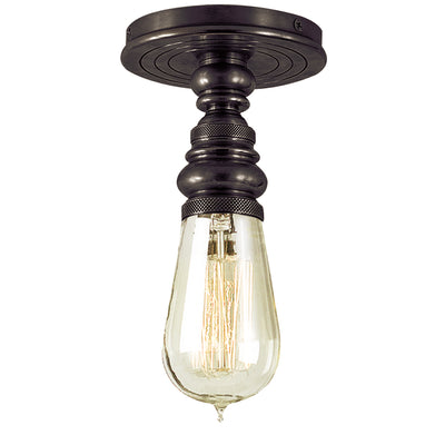 Visual Comfort Signature - SL 5001BZ - One Light Flush Mount - BOSTON4 - Bronze