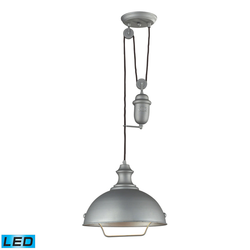 ELK Home - 65081-1-LED - LED Pendant - Farmhouse - Aged Pewter