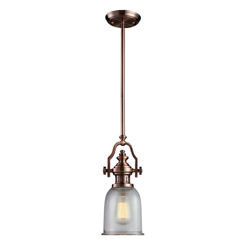 ELK Home - 66751-1 - One Light Mini Pendant - Chadwick - Antique Copper