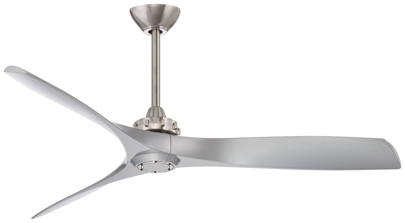 Minka Aire - F853-BN/SL - 60``Ceiling Fan - Aviation - Brushed Nickel W/ Silver