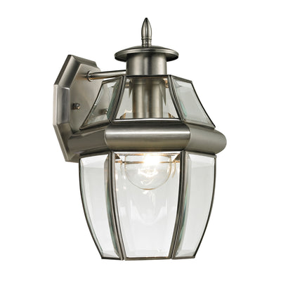 ELK Home - 8601EW/80 - One Light Outdoor Wall Sconce - Ashford - Antique Nickel