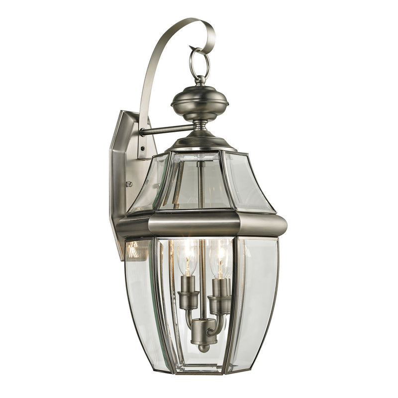 ELK Home - 8602EW/80 - Two Light Outdoor Wall Sconce - Ashford - Antique Nickel