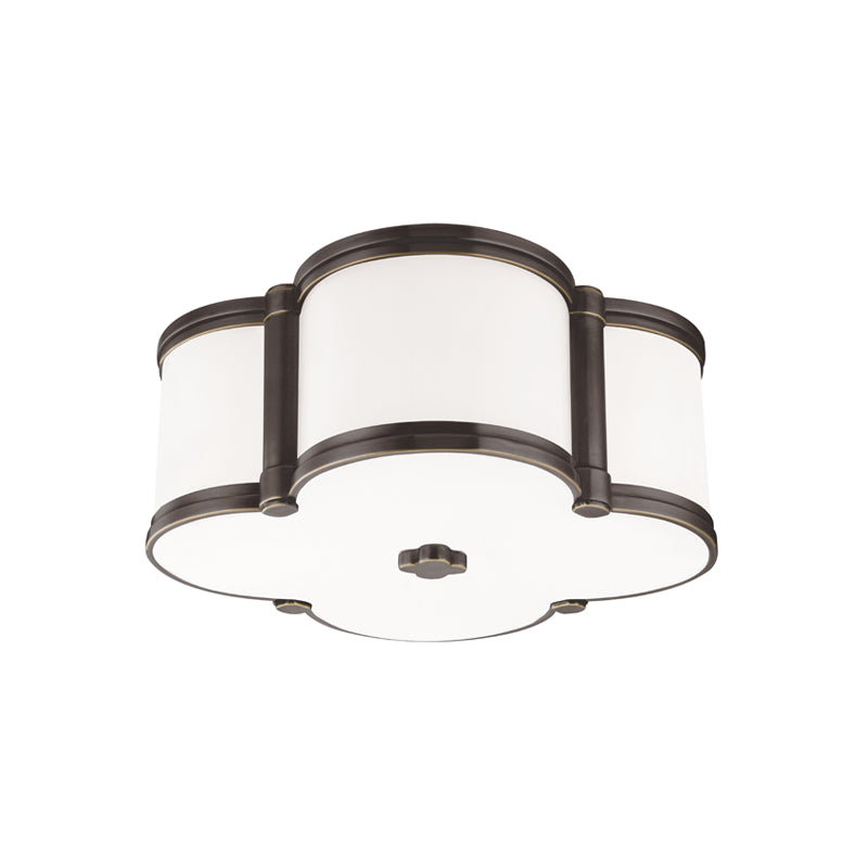 Hudson Valley - 1212-OB - Two Light Flush Mount - Chandler - Old Bronze