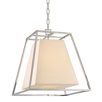 Hudson Valley - 6917-PN - Four Light Pendant - Kyle - Polished Nickel