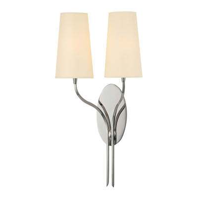 Hudson Valley - 3712-PN - Two Light Wall Sconce - Rutland - Polished Nickel