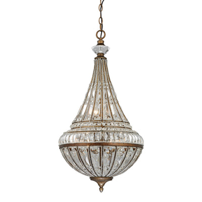 ELK Home - 46047/6 - Six Light Chandelier - Empire - Mocha