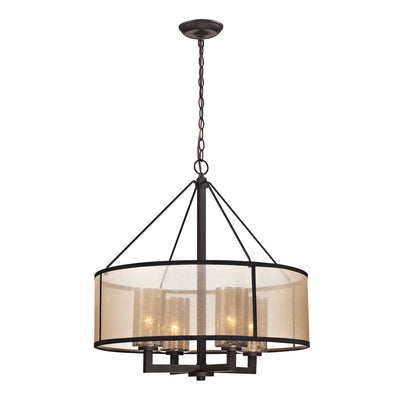 ELK Home - 57027/4 - Four Light Chandelier - Diffusion - Oil Rubbed Bronze