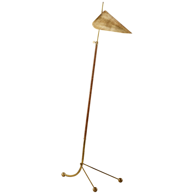 Visual Comfort Signature - ARN 1014HAB-HAB - One Light Floor Lamp - moresby - Hand-Rubbed Antique Brass