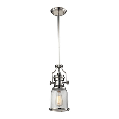 ELK Home - 67732-1 - One Light Mini Pendant - Chadwick - Polished Nickel