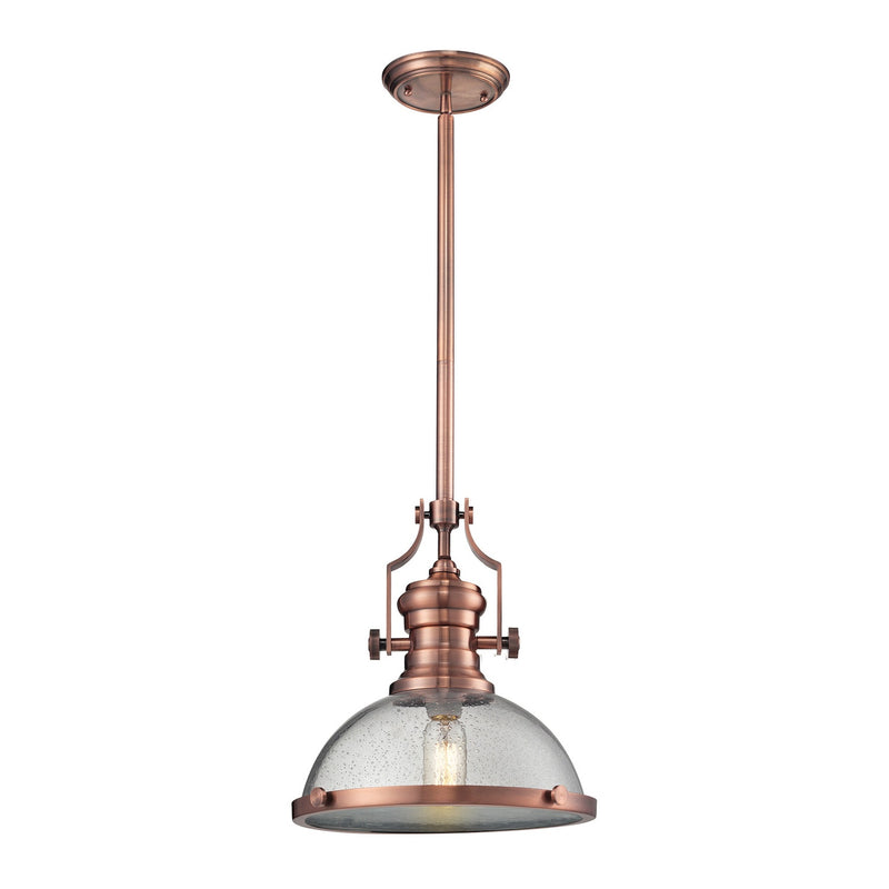 ELK Home - 67743-1 - One Light Pendant - Chadwick - Copper