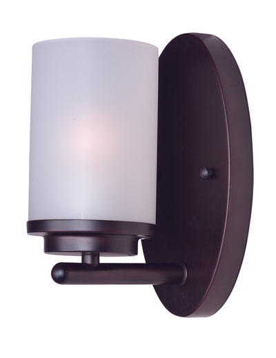 Maxim - 10211FTOI - One Light Bath Vanity - Corona - Oil Rubbed Bronze