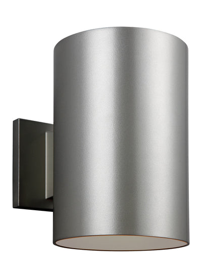 Visual Comfort Studio - 8313901-753 - One Light Outdoor Wall Lantern - Outdoor Cylinders - Painted Brushed Nickel