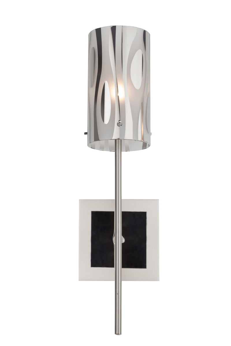 Varaluz - AC1071 - One Light Wall Sconce - Chroman Empire - Chrome