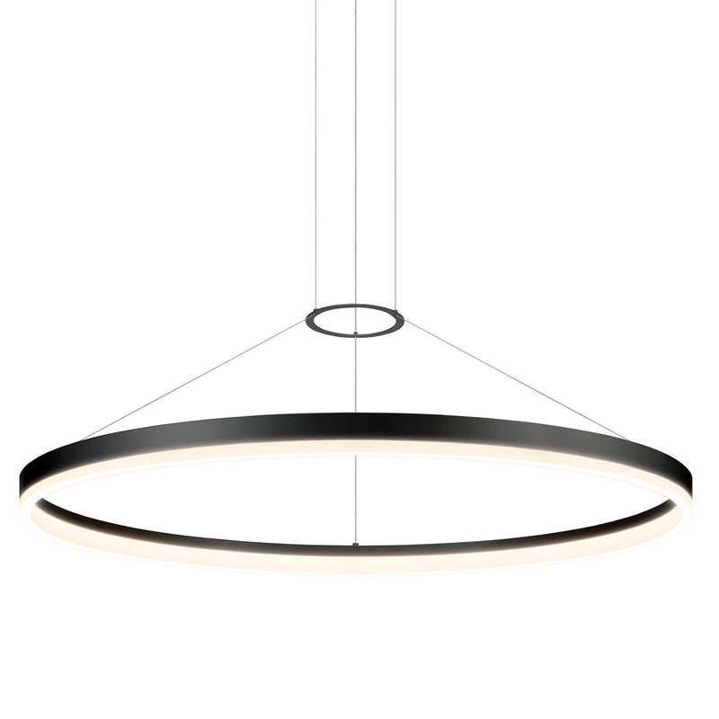 Sonneman - 2318.25 - LED Pendant - Corona - Satin Black