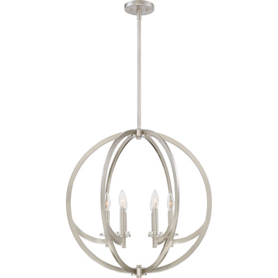 Quoizel - ON2824BN - Six Light Pendant - Orion - Brushed Nickel