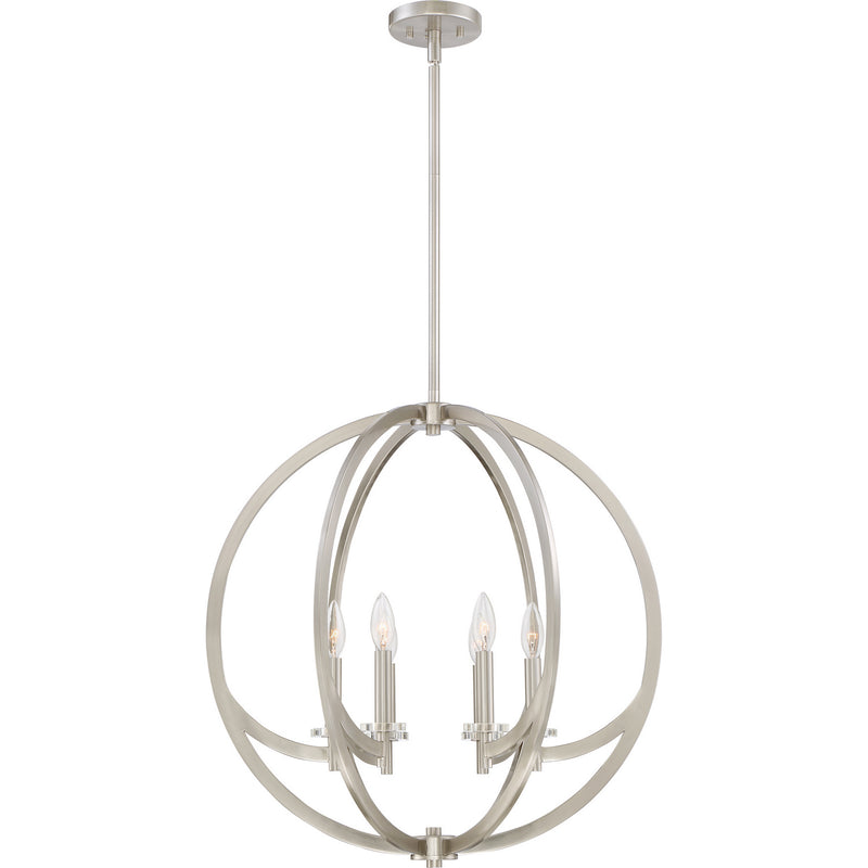 Quoizel - ON2824BN - Six Light Pendant - Orion - Brushed Nickel