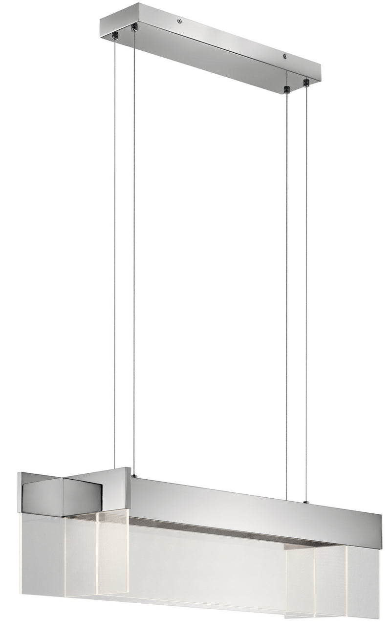 Kichler - 83732 - LED Linear Pendant - Geo - Chrome