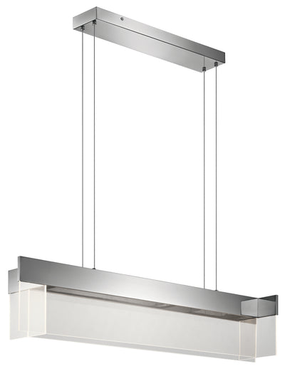 Kichler - 83733 - LED Linear Pendant - Geo - Chrome