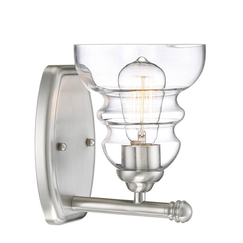 Millennium - 7331-SN - One Light Wall Sconce - Brighton - Satin NIckel