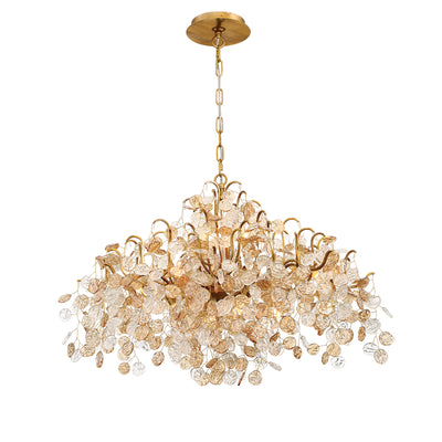 Eurofase - 29059-010 - Eight Light Chandelier - Campobasso - Antique Gold