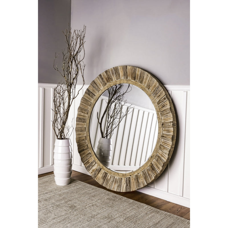 Oversized Round Mirror