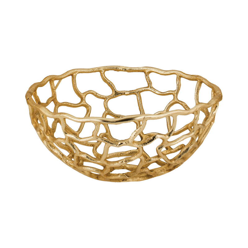 ELK Home - 8990-008 - Bowl - Free Form - Gold